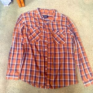 Brixton XL button up plaid dress shirt